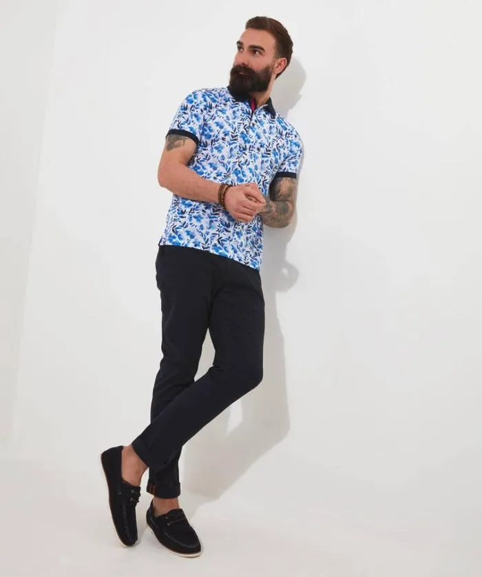 Men Joe Browns TShirts and Tops Fabulous Floral Polo Shirt Men Joe Browns TShirts and Tops Fabulous Floral Polo Shirt