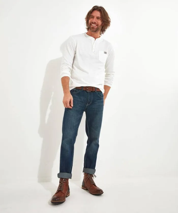 Men Joe Browns TShirts and Tops Got Your Back Henley