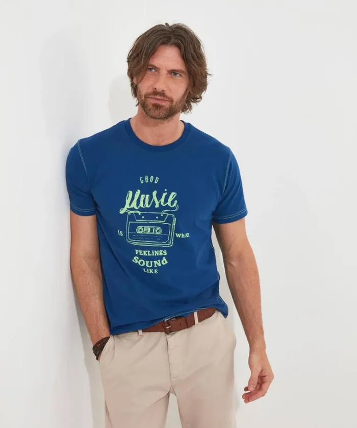 Men Joe Browns TShirts and Tops Music Emotions Tee