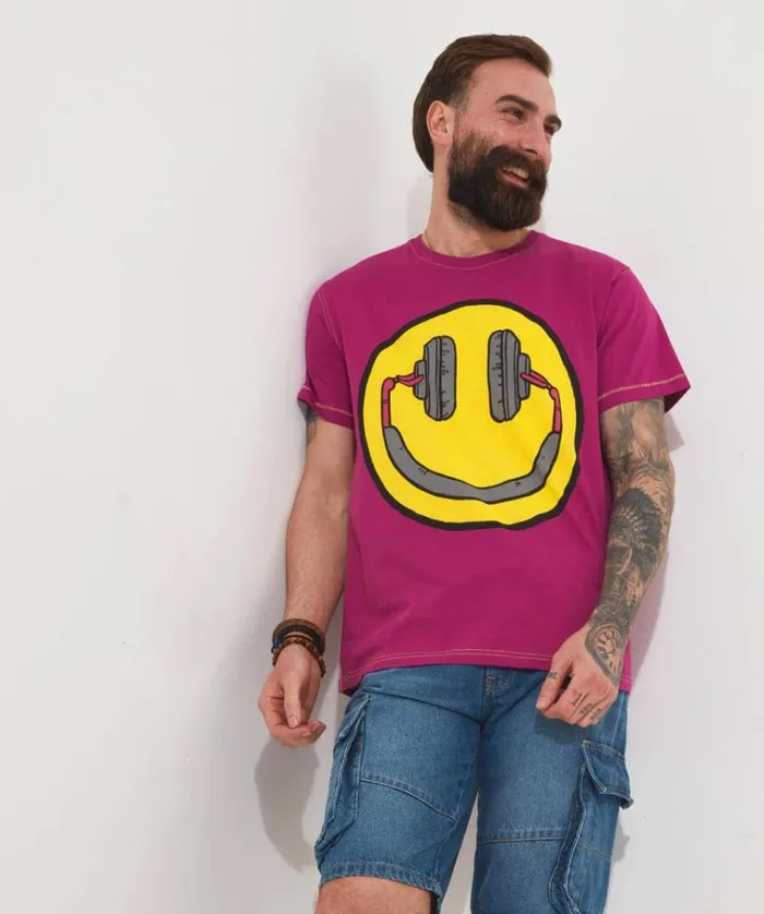 Men Joe Browns TShirts and Tops Music Makes Us Smile Tee