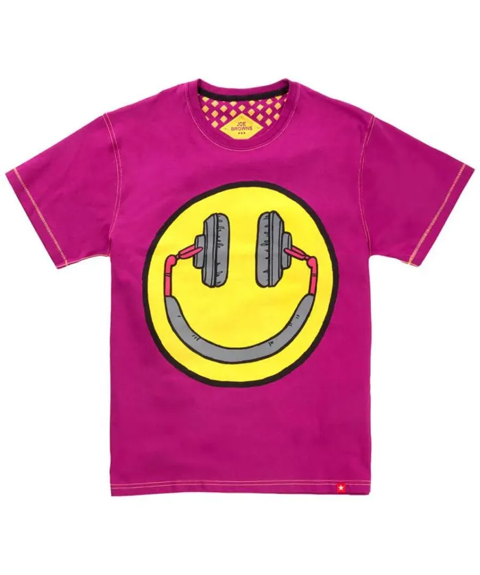Men Joe Browns TShirts and Tops Music Makes Us Smile Tee Men Joe Browns TShirts and Tops Music Makes Us Smile Tee
