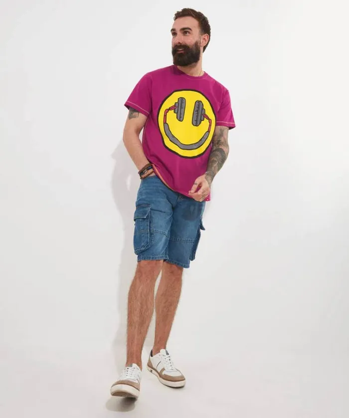 Men Joe Browns TShirts and Tops Music Makes Us Smile Tee Men Joe Browns TShirts and Tops Music Makes Us Smile Tee