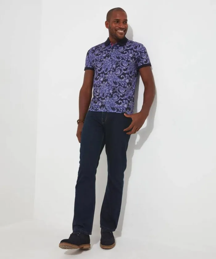 Men Joe Browns TShirts and Tops Perfect Paisley Polo Shirt Men Joe Browns TShirts and Tops Perfect Paisley Polo Shirt