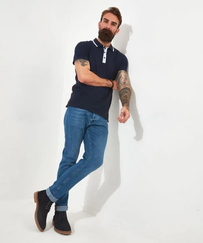 Men Joe Browns TShirts and Tops Remarkable Rib Polo Shirt Men Joe Browns TShirts and Tops Remarkable Rib Polo Shirt