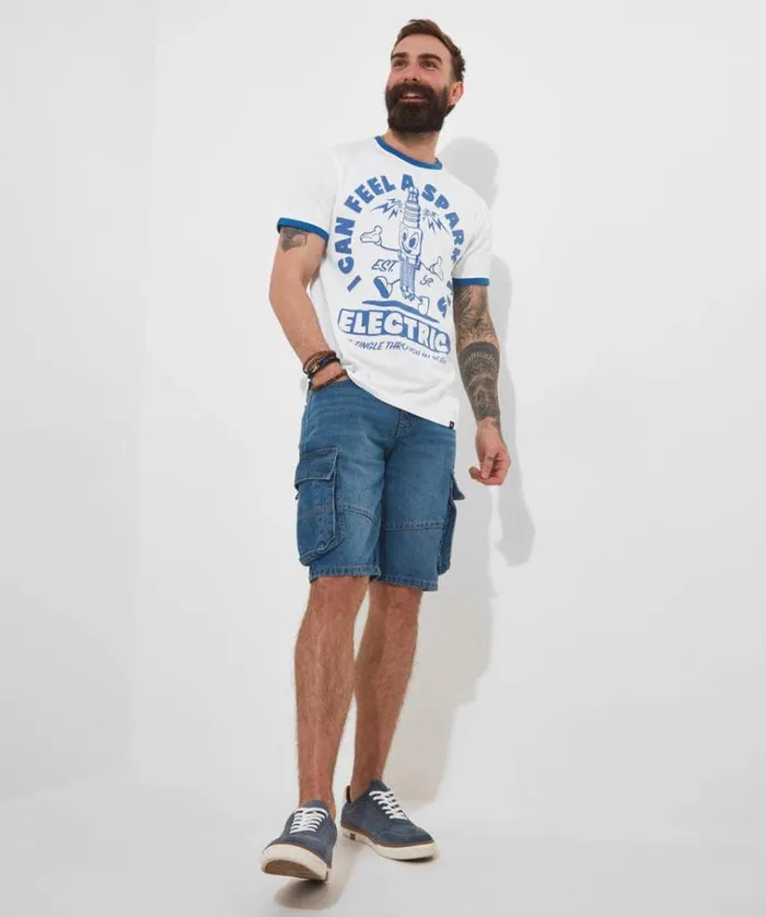 Men Joe Browns TShirts and Tops Spark Tee Men Joe Browns TShirts and Tops Spark Tee