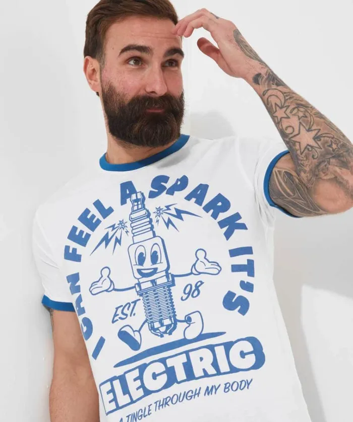 Men Joe Browns TShirts and Tops Spark Tee Men Joe Browns TShirts and Tops Spark Tee