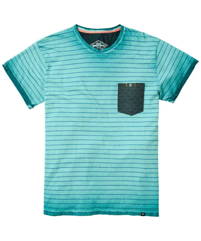 Men Joe Browns TShirts and Tops Striped Customised Tee Men Joe Browns TShirts and Tops Striped Customised Tee