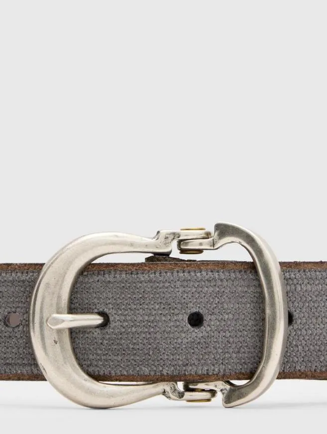 Men John Varvatos Belts Filmore Belt Ash