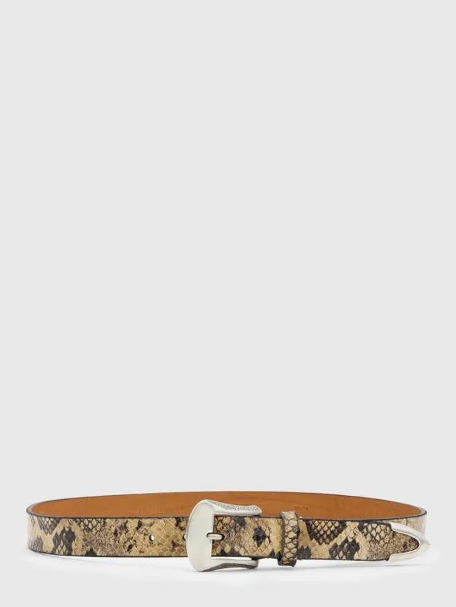 Men John Varvatos Belts Houston Belt Black