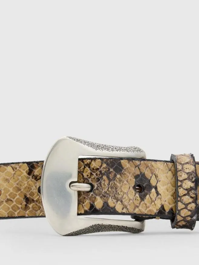 Men John Varvatos Belts Houston Belt Black