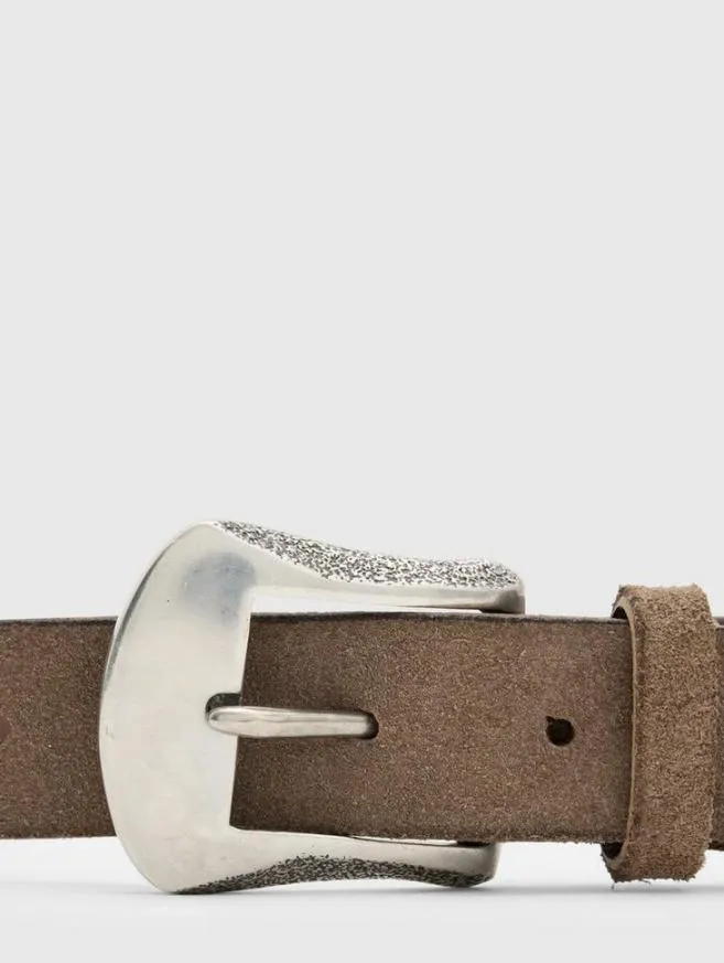Men John Varvatos Belts Houston Belt Lead