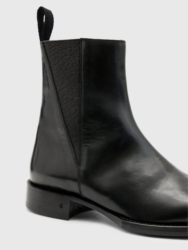Men John Varvatos Boots Geo Zip Boot Black
