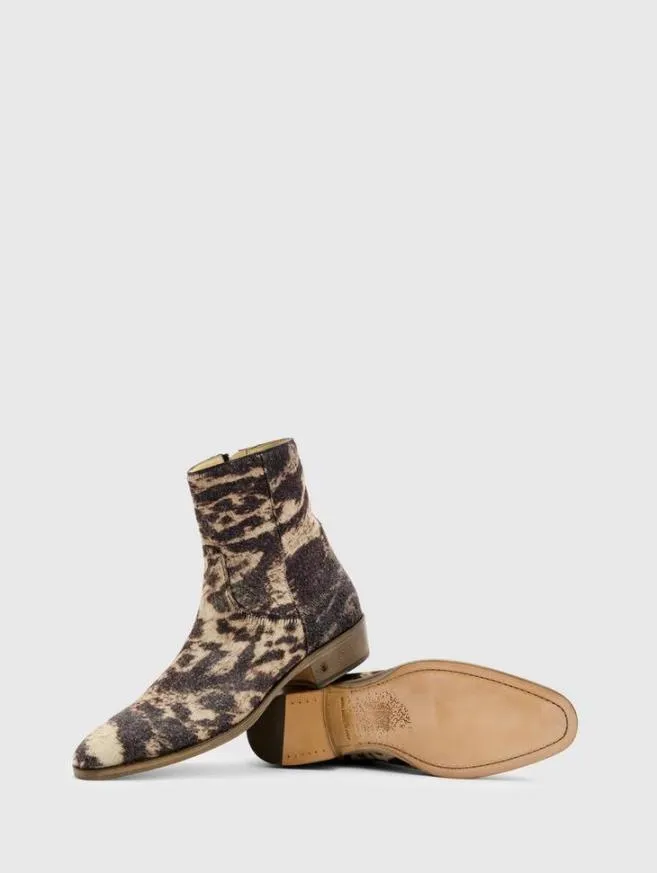 Men John Varvatos Boots Ludlow Zip Boot Caper