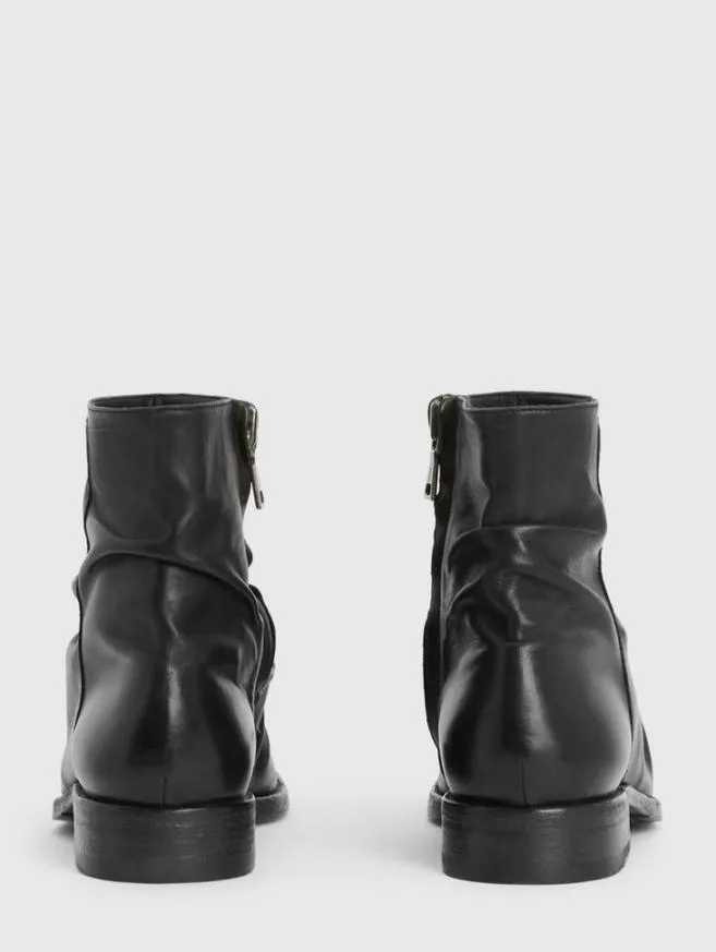 Men John Varvatos Boots Morrison Sharpei Boot Black