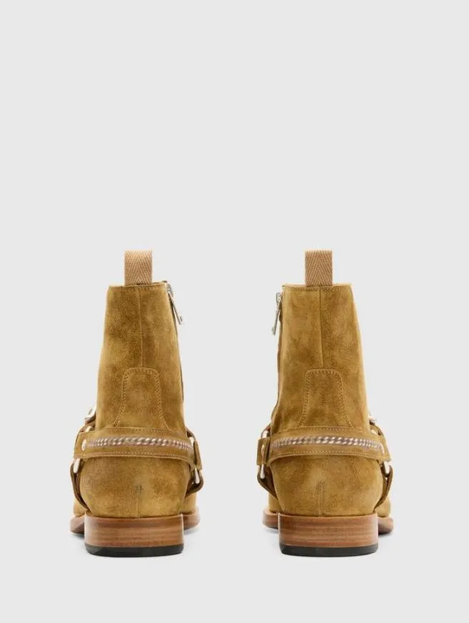 Men John Varvatos Boots Regent Harness Boot Milktan