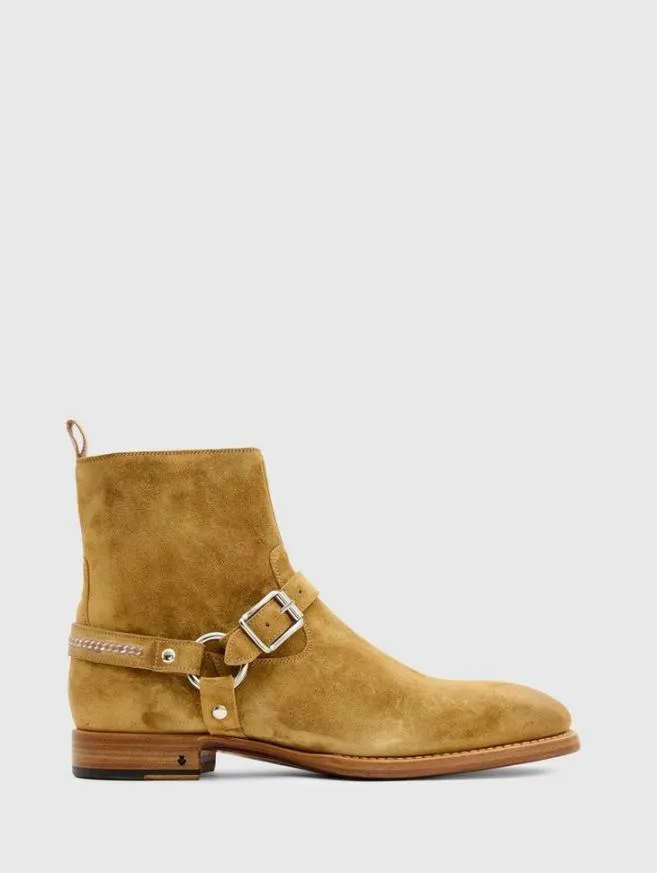 Men John Varvatos Boots Regent Harness Boot Milktan