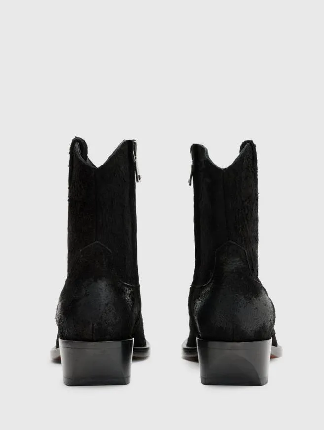 Men John Varvatos Boots Walker Tipped Western Boot Black
