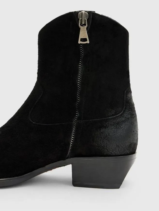 Men John Varvatos Boots Walker Tipped Western Boot Black