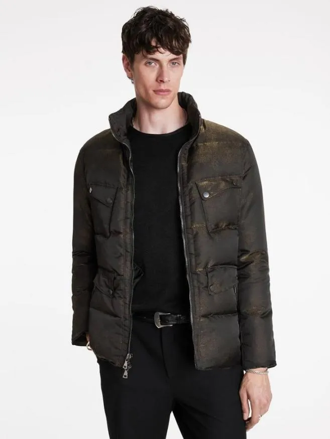 Men John Varvatos Coats And Jackets Ashton Parka Lt Brown