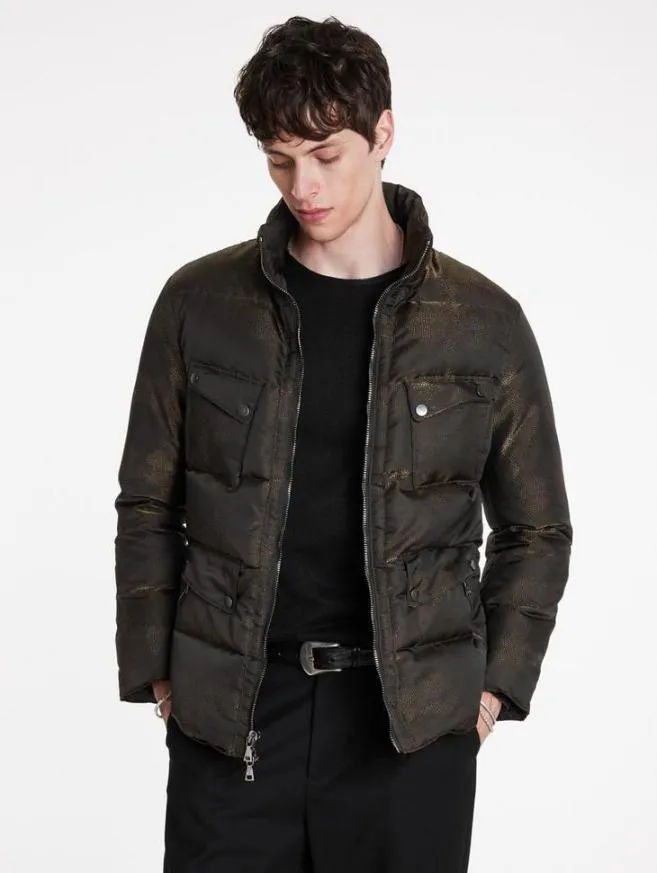 Men John Varvatos Coats And Jackets Ashton Parka Lt Brown