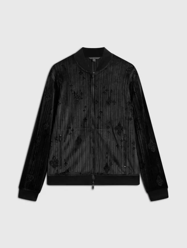 Men John Varvatos Coats And Jackets Clavier Bomber Black