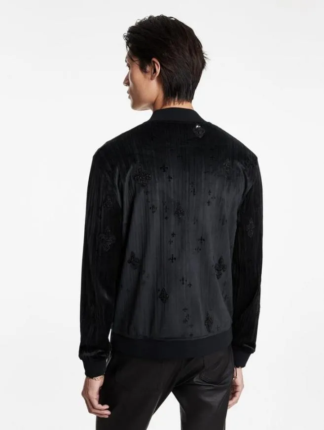 Men John Varvatos Coats And Jackets Clavier Bomber Black
