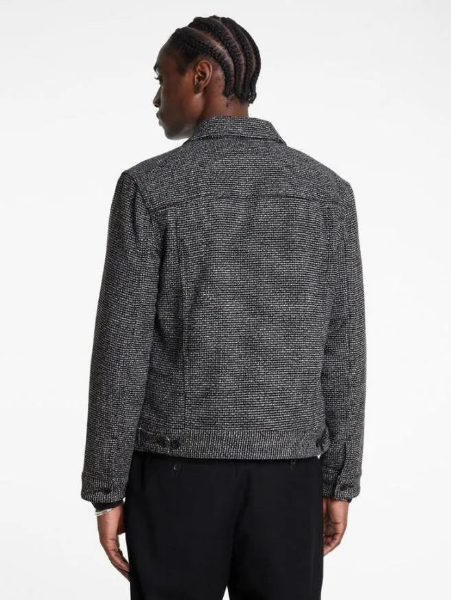Men John Varvatos Coats And Jackets Evans Jacket Blackwhite