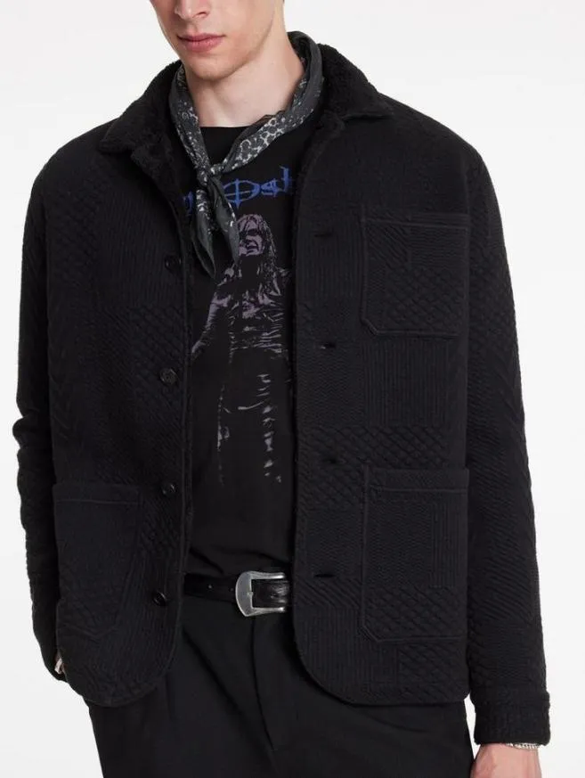 Men John Varvatos Coats And Jackets Kenmare Chore Jacket Black