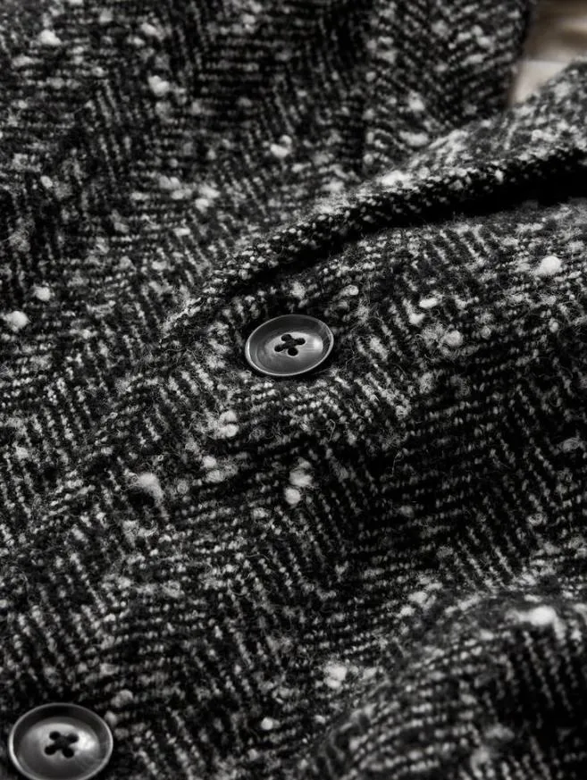 Men John Varvatos Coats And Jackets Templeton Top Coat Charcoal Grey