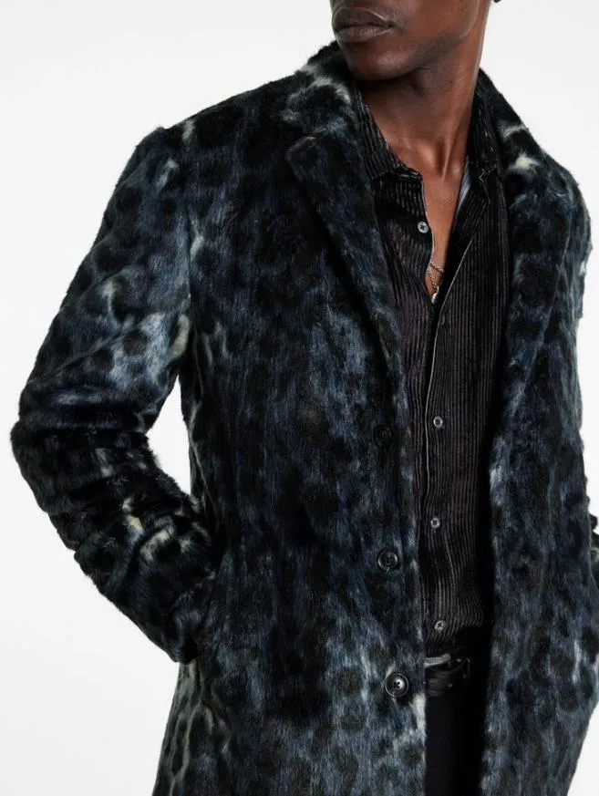 Men John Varvatos Coats And Jackets Templeton Top Coat Navy