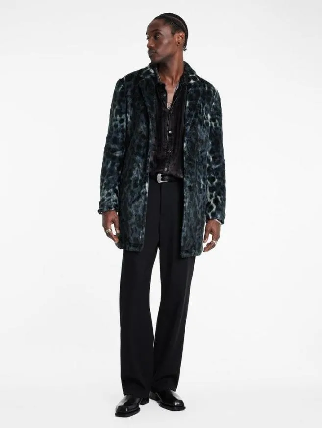 Men John Varvatos Coats And Jackets Templeton Top Coat Navy