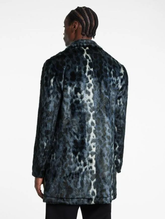 Men John Varvatos Coats And Jackets Templeton Top Coat Navy