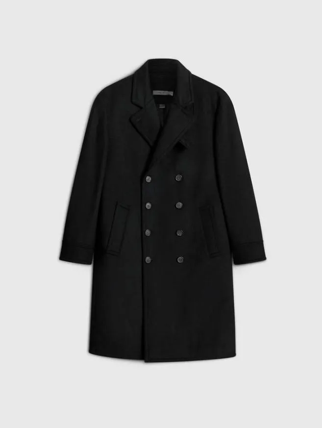 Men John Varvatos Coats And Jackets Terry Coat Black