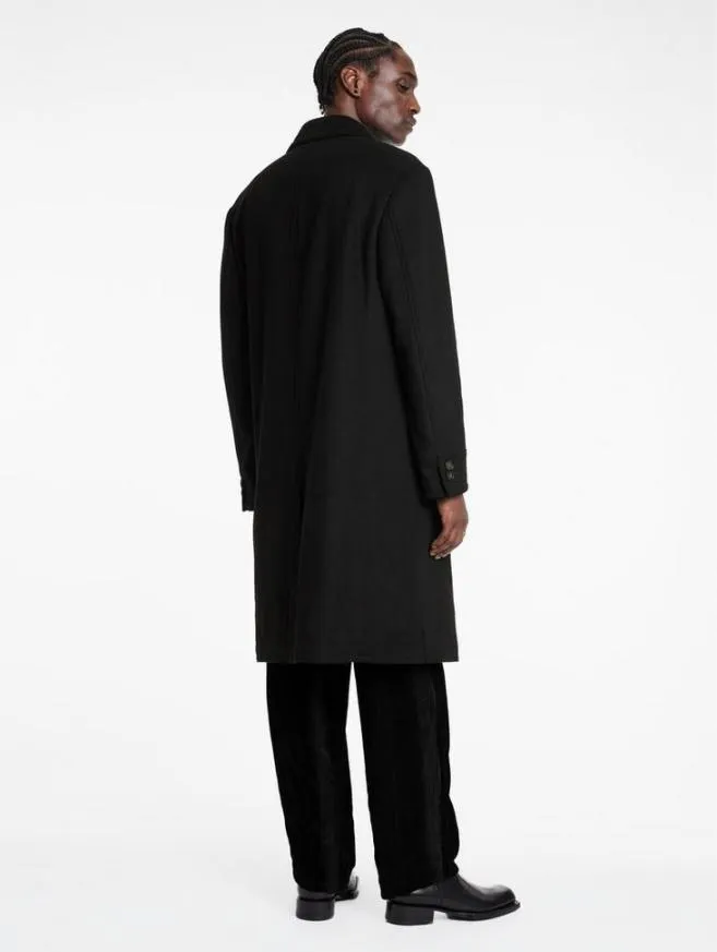 Men John Varvatos Coats And Jackets Terry Coat Black
