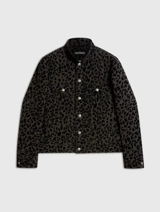 Men John Varvatos Coats And Jackets Tobi Trucker Black