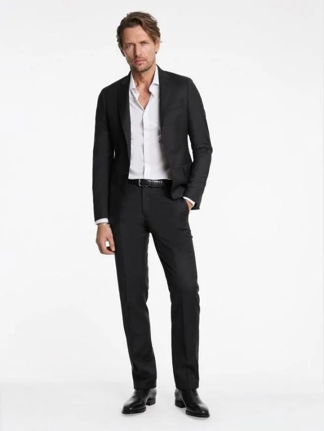Men John Varvatos Dress Pants Austin Dress Pants Black