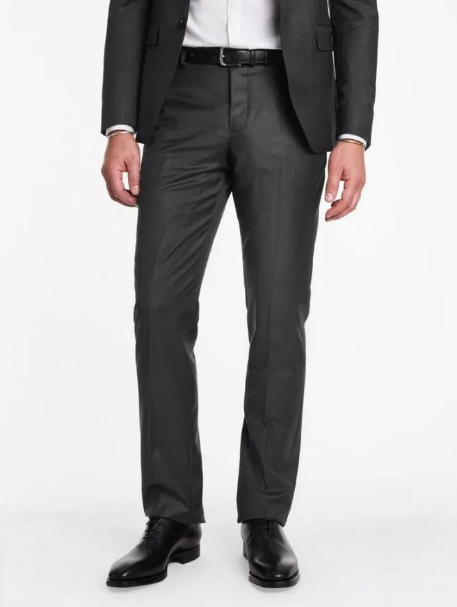 Men John Varvatos Dress Pants Austin Dress Pants Carbon Grey