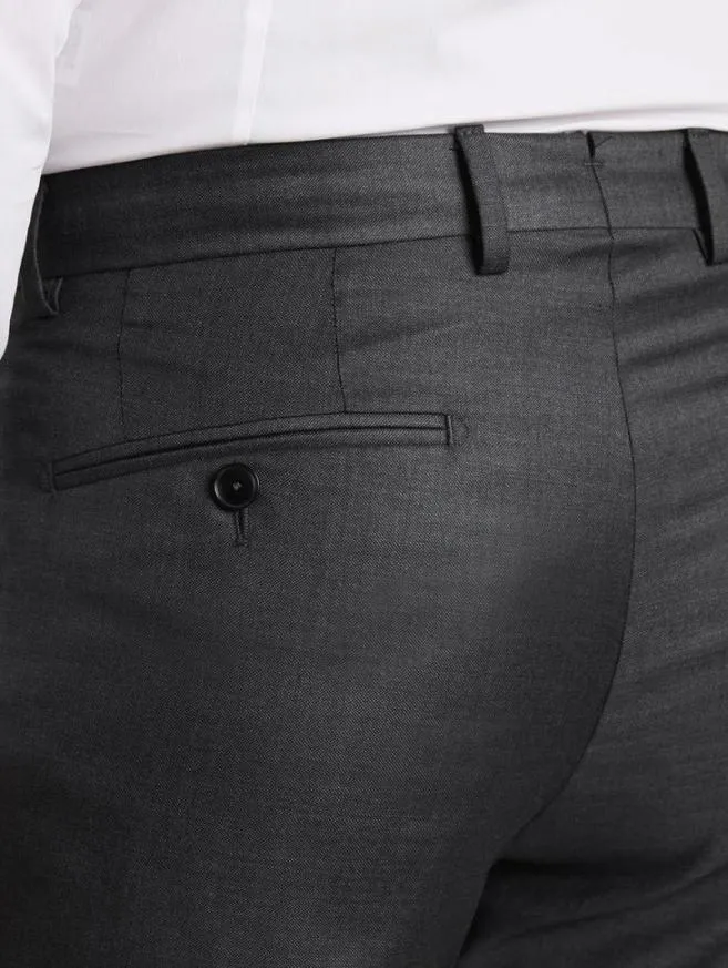 Men John Varvatos Dress Pants Austin Dress Pants Carbon Grey