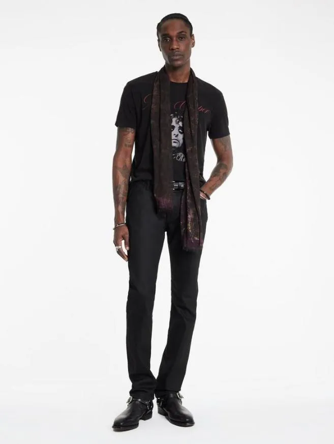 Men John Varvatos Graphic Tees Alice Cooper Script Tee Black