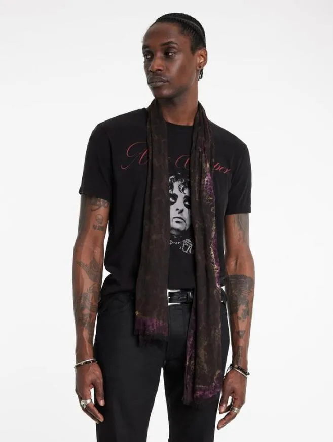 Men John Varvatos Graphic Tees Alice Cooper Script Tee Black