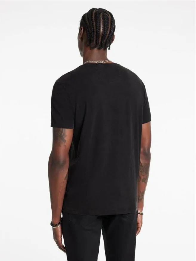 Men John Varvatos Graphic Tees Alice Cooper Script Tee Black