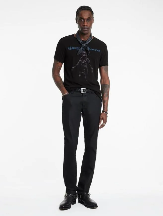 Men John Varvatos Graphic Tees Ozzy Osbourne Tee Black