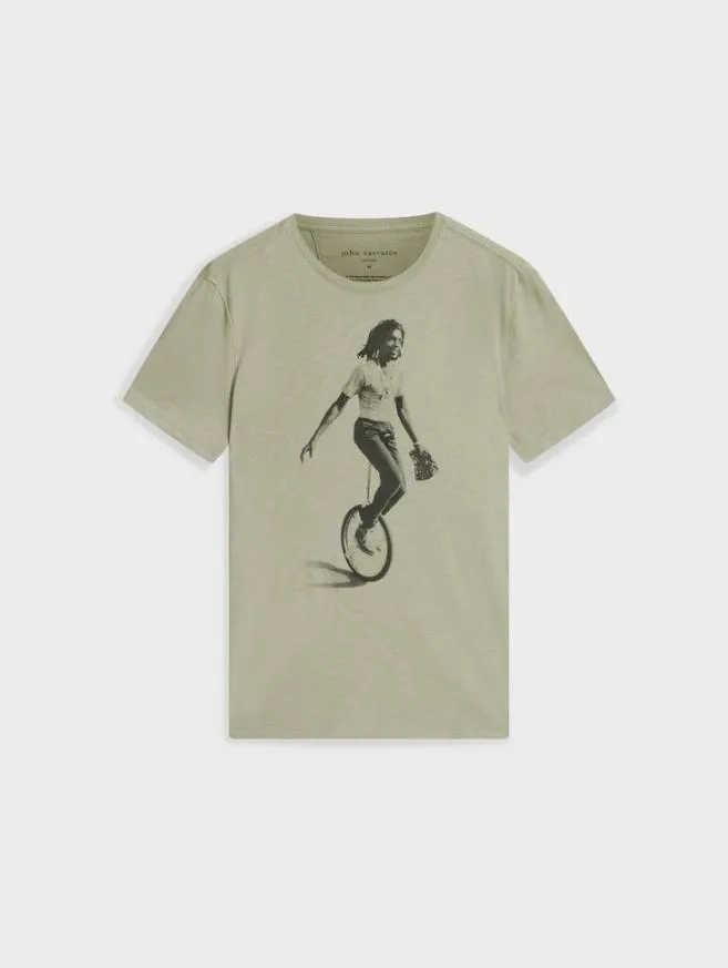 Men John Varvatos Graphic Tees Peter Tosh Tee Sage Brush