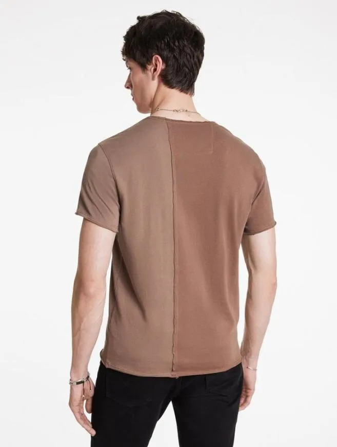 Men John Varvatos Graphic Tees Snake Bones Tee Mauvewood