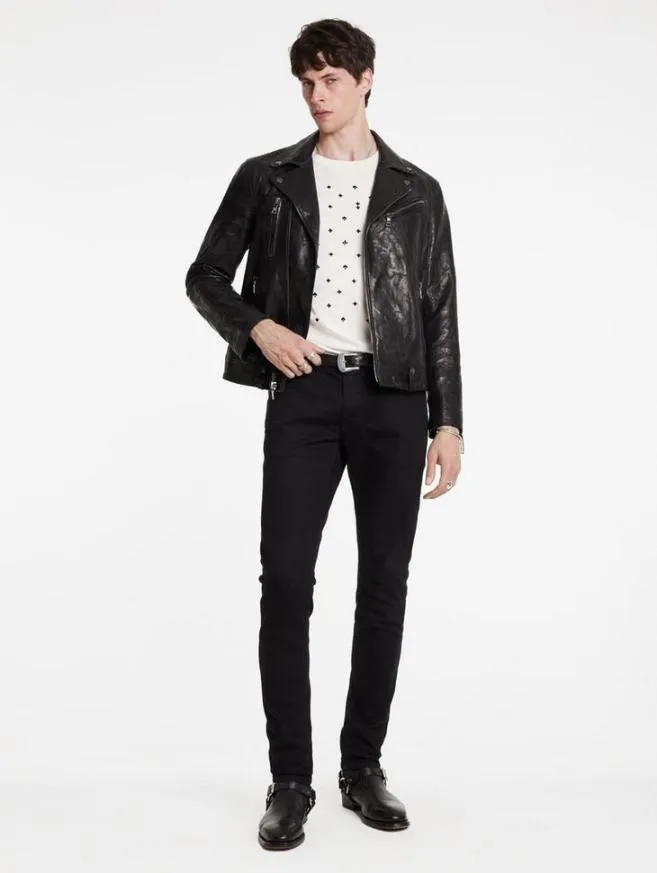 Men John Varvatos Graphic Tees Suits Tee Salt