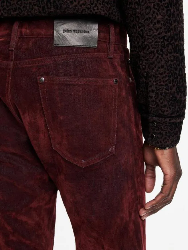 Men John Varvatos Jeans Hendry Wash Tamarind