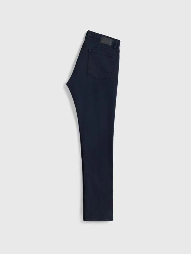 Men John Varvatos Jeans J701 8211 Black Weft Eclipse