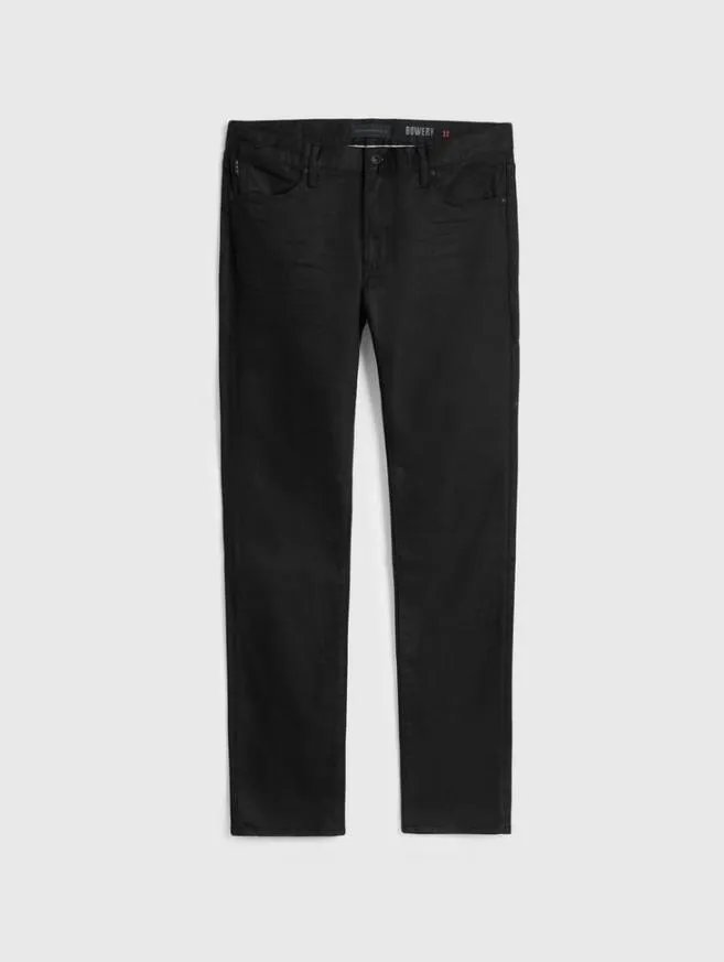 Men John Varvatos Jeans J701 8211 Coated Black
