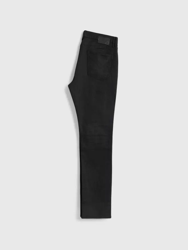 Men John Varvatos Jeans J701 8211 Coated Black