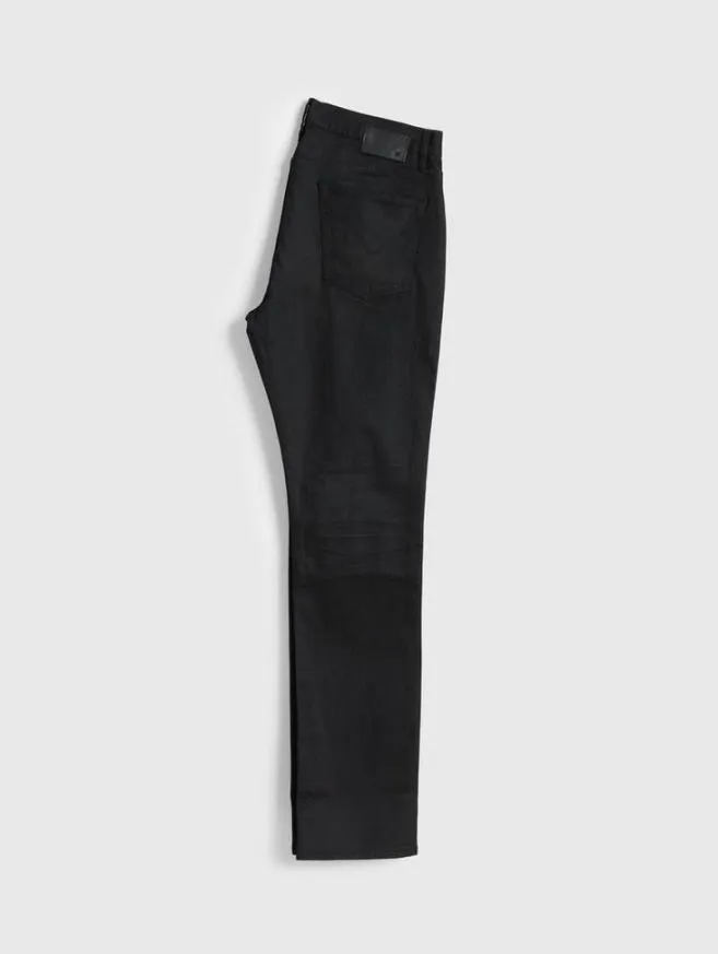 Men John Varvatos Jeans J701 8211 Coated Black Tint